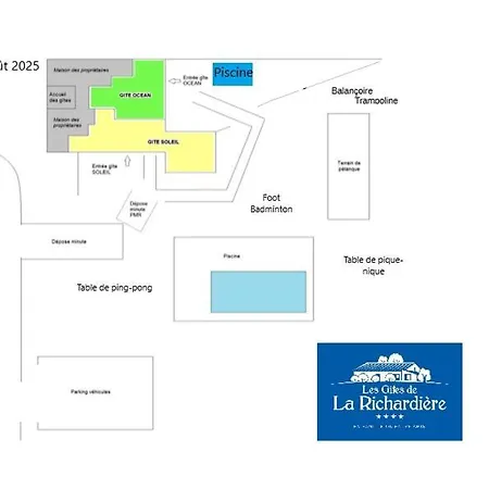 Casa de Férias Les De La Richardiere Saint-Révérend